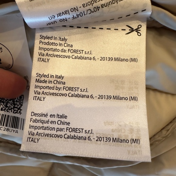 Save The Duck Women's Puffer Jacket-Plumtech Down Alternative-Blush Pink-Size 2 - Picture 12 of 16